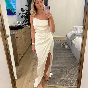 Nookie one shoulder Grace gown size size XS